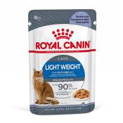 12x85g Light Weight Care en gelée Royal Canin - Sachet
