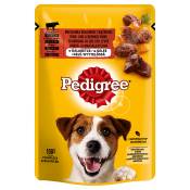 Multipack Pedigree pour chien 40 x 100 g + 8 x 100 g offerts ! - Adult : bœuf et foie en gelée (24 x 100 g)