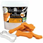 Petcooking - Kit pour biscuits carotte pour chien