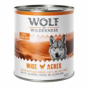 24x800g Wide Acres, poulet Wolf of Wilderness Boîtes