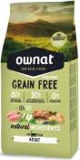 Croquettes Chat - Ownat Grain Free Prime Dinde & Poulet 1kg