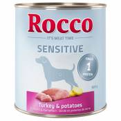 24x800g Sensitive dinde, pommes de terre Rocco - Nourriture