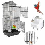 Cage à Oiseaux avec Poignée Portable Oiseaux Interieur