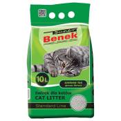 Litière Super Benek Green Forest pour chat - 2 x 10