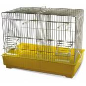 Petite cage à oiseaux Cova avec mangeoires à couverts