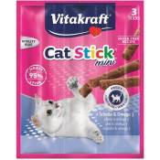 VITAKRAFT Cat Stick mini Carrelet + Oméga-3 P/3 - Pour chat
