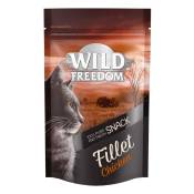 Wild Freedom Kitten Wide Country, volaille pour chaton - Friandises en complément : 5 filets de poulet (100 g)