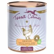 6x800g Terra Canis Senior sans céréales poulet, concombre