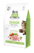 Croquettes chat - Brit Care Cat Grain Free Senior and weight control- 0,4kg