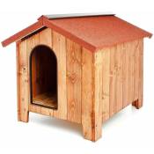 Ferribiella - taille 2 chenil: Chenil extérieur de haute qualité pour chiens et chats avec plancher surélevé et hydrofuge