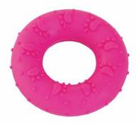 Sucette à donuts rose pour chiens 7 cm Freedog