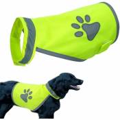 Gilet de sécurité réfléchissant pour chien, vêtements haute visibilité, harnais de sécurité pour chiens de petite et grande taille, veste pour