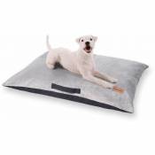 Lit pour chien tapis lavable orthopédique antidérapant respirant mousse à mémoire de forme taille m (80 x 10 x 55 cm)