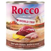 6x800g Rocco Tour du monde Inde - Pâtée pour chien
