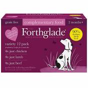Forthglade Repas complet pour chats, 12 x 395 g