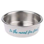 Gamelle en inox TIAKI "In The Mood For Food" pour chien