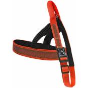 Rouge 25x700-800 mm: Harnais de marche Venture Hiking avec poignée tubulaire pour plus de confort