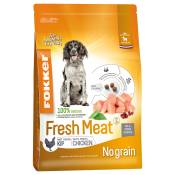 2x13kg + Fresh Meat Fokker Nourriture pour chien