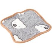 Ej.life - Lait velours Pet Warmer Pad chien mignon coussin chauffant doux confortable chat tapis chauffant pour l'automne hiver(M)