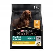 PRO PLAN Light/Sterilised Small & Mini Adult au Poulet - Croquettes pour chien-