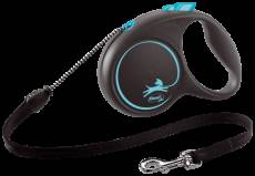 Bracelet design noir Cordon bleu S Flexi
