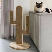 Designed By Lotte - Griffoir pour chats Cactus Bois 40x80 cm