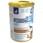 Forza 10 Diet Low Grain 6 x 400 g pour chien - gibier, riz