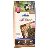 Pack bosch 2 saveurs Maxi Adult + Adult volaille, millet
