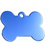 38 Mm Personnalisé Personnalisé Animal Chiot Chien Chat Chat Animal éTiquettes D'Identification pour Collier Couleur: Bleu