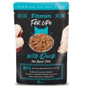 Fitmin Cat For Life Adult pack mixte, 56 x 85 g - Canard