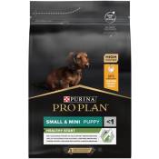 Pro Plan - Croquettes Puppy Small et Mini Healthy Start : 3 kg