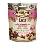 Friandises Chien – Carnilove Crunchy agneau et cranberries – 200 gr