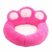 SYQY Cute Bear Paw Pet Beds for Small Medium Dogs Winter