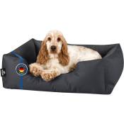 Zara lit pour chien, Panier corbeille, coussin de chien:S, grafit (graphite) - Beddog