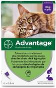 ADVANTAGE Anti-Puce pour chat - 4 kg et plus