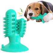 Ensoleille - Brosse à dents pour chien Cactus Bâton de meulage et de nettoyage pour chien Fuite de nourriture Anti-morsure Fournitures pour jouets