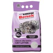 Litière Super Benek Lavande pour chat - 10 L (environ 8,3 kg)
