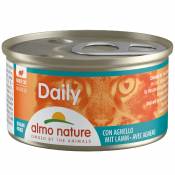 Lot Almo Nature Daily 48 x 85 g pour chat - mousse