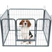 MaxxPet Enclos pour chiots - Chenil pour chiots - Pliable - Cage pour chiens - Cage pour chiots - 79x61cm - 4 pièces