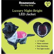 ROSEWOOD Veste LED de luxe 12" - Pour chien