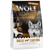Wolf of Wilderness "Rocky Canyons" bœuf élevé en liberté - sans céréales - 1 kg