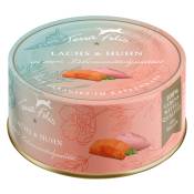 24x 80g Terra Felis saumon nourriture pour chat humide