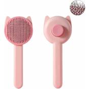 Ccykxa - Rose)Brosse Chiens Chats,Brosse pour chiens,Brosse