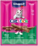 Vitakraft Cat Stick Mini - Friandise pour Chat au Canard
