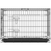 91 cm cage pour chien pliable Dog Box transport pour