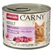 Lot Animonda Carny Adult 12 x 200 g pour chat - dinde,