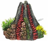 Nobby Volcan avec Plantes Décoration pour Aquarium