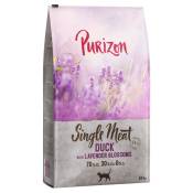 Purizon Single Meat canard, fleurs de lavande pour chat - 6,5 kg