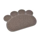 Tapis chat 30 x 40 cm taupe