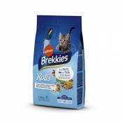 BREKKIES - Croquettes Chien Rolls Au Crabe 1.4Kg -
